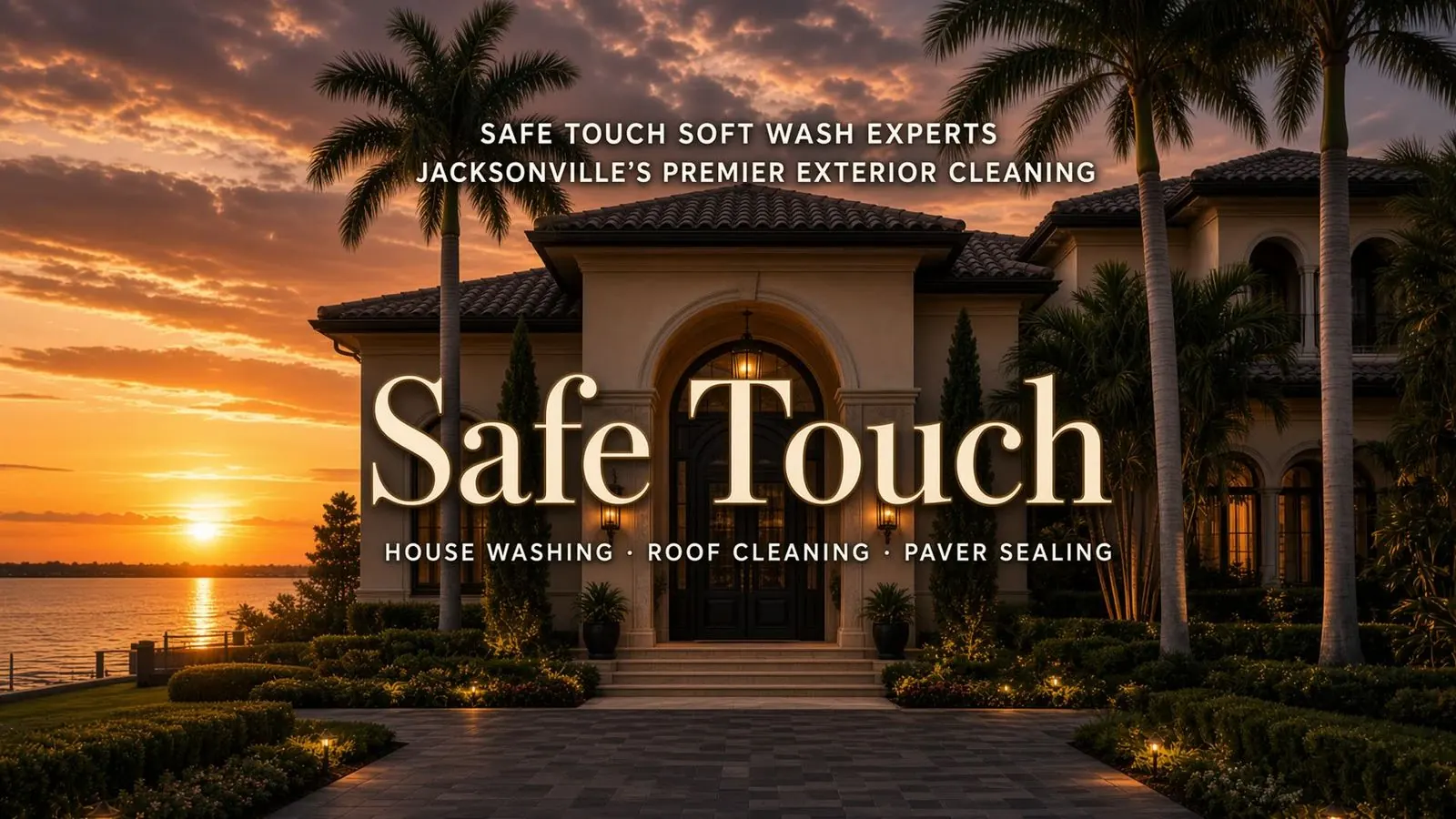 Atlantic Beach home exterior after a Safe Touch coastal exterior cleaning