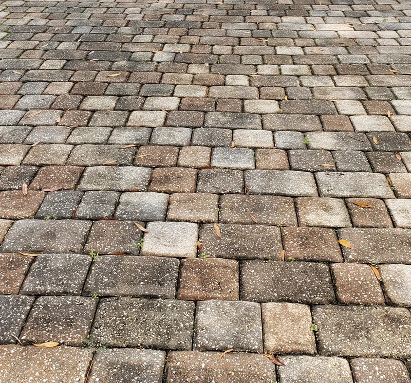 Finished paver sealing at Sawgrass Country Club, Ponte Vedra